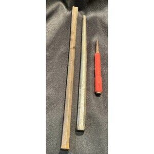 3 VTG Punches Including A Stanley 58-913, New Britain & Large Star USA Tools